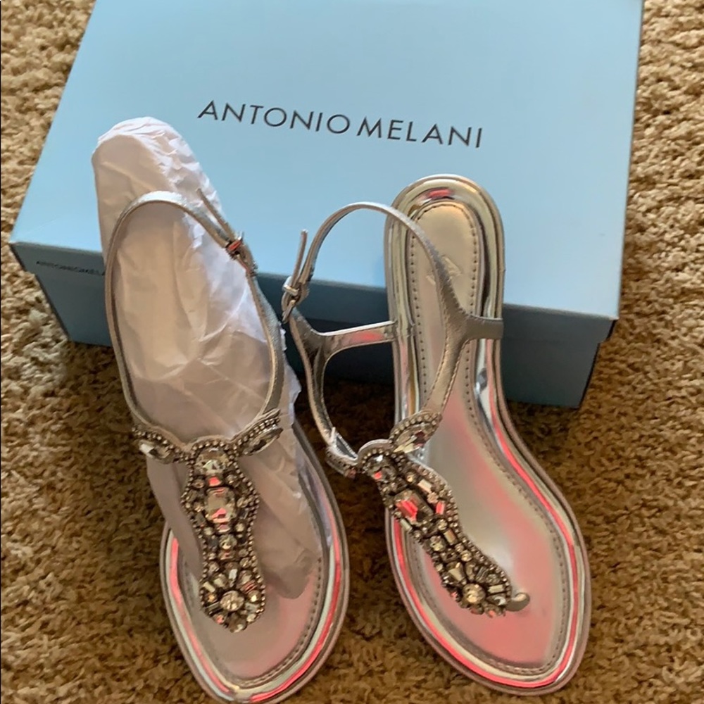 Jeweled sandal